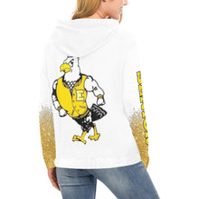 Load image into Gallery viewer, EAGLES 2 WHITE All Over Print Hoodie for Women (USA Size) (Model H13)
