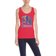 Azteca Tank Red Words Women Women's Tank Top