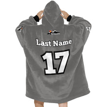 Load image into Gallery viewer, Altitude Sherpa Lined Hoodie Grey Blanket Hoodie for Women
