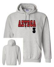 Load image into Gallery viewer, Adult Grey Hoodie Red or Blue Lettering
