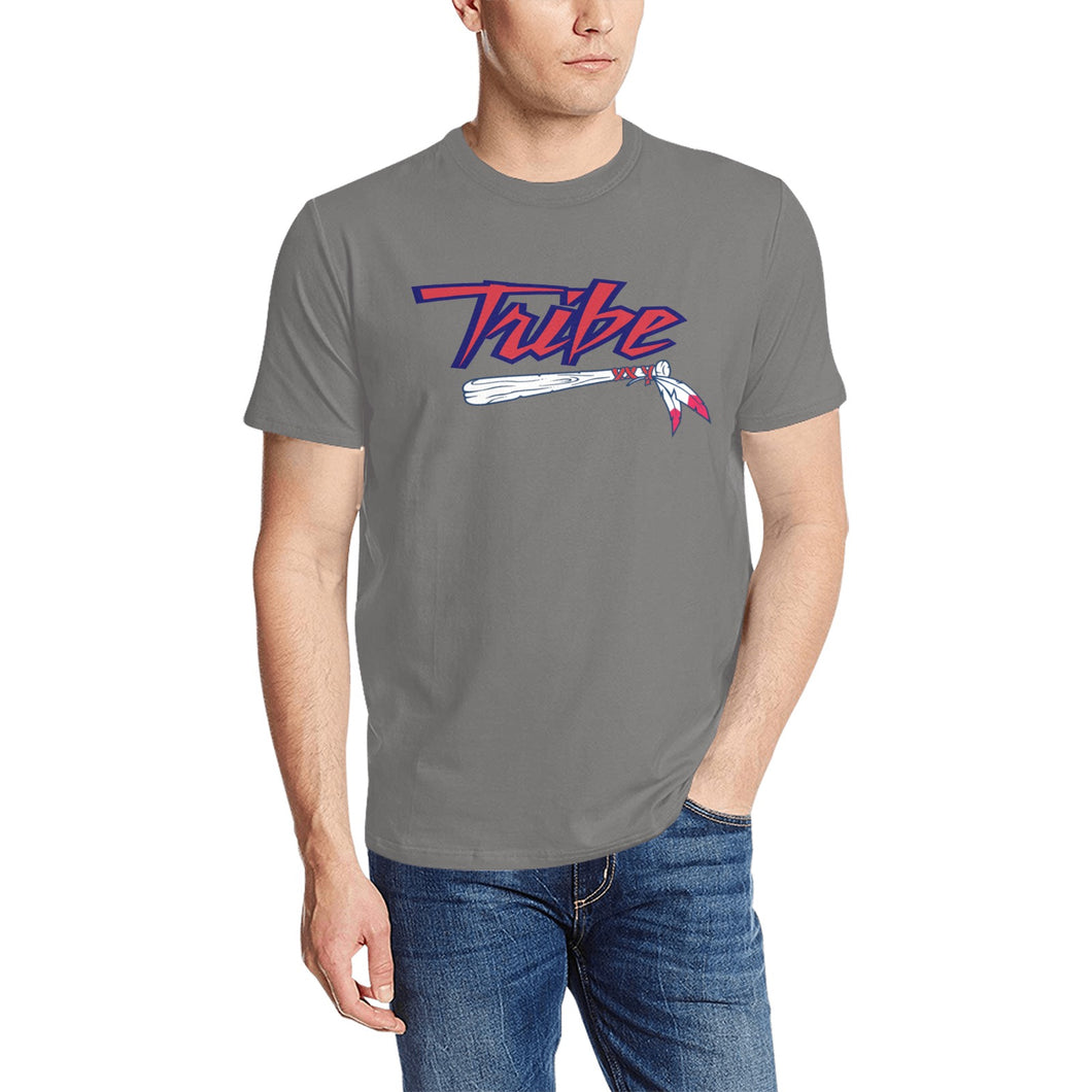 Tribe Shirt Left Chest Black Tribe m 6 g Men's All Over Print T-Shirt (Solid Color Neck) (Model T63)