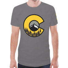 Load image into Gallery viewer, Dom CO Shirt Grey New All Over Print T-shirt for Men (Model T45)
