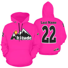 Load image into Gallery viewer, Altitude Hoodie 5 Pink All Over Print Hoodie for Men (USA Size) (Model H13)
