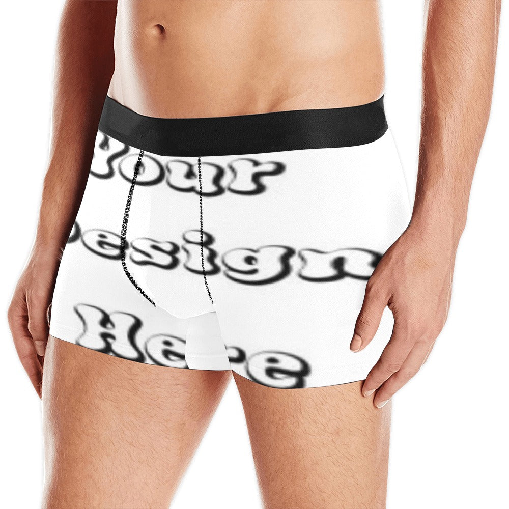 Custom Your Design Here- Male Underwear Boxer-Brief Men's All Over Print Boxer Briefs (Model L10)