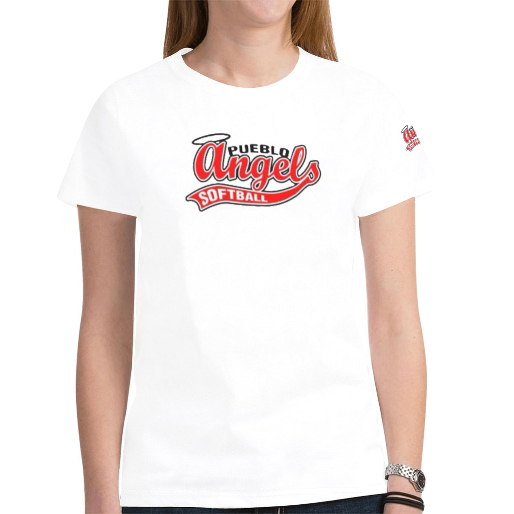 Angels 9 New All Over Print T-shirt for Women (Model T45)