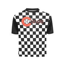 Load image into Gallery viewer, Chaos Checker Big Boys&#39; All Over Print Crew Neck T-Shirt (Model T40-2)
