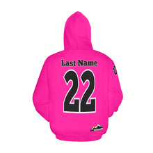 Load image into Gallery viewer, Altitude Hoodie 5 Pink All Over Print Hoodie for Men (USA Size) (Model H13)
