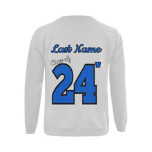 Load image into Gallery viewer, Central Wildcats Crewneck 5 Grey Gildan Crewneck Sweatshirt(NEW) (Model H01)
