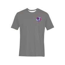 Load image into Gallery viewer, Tribe Shirt Left Chest Men&#39;s All Over Print T-Shirt (Solid Color Neck) (Model T63)
