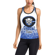 Central Dance Tank 3 Women's Racerback Tank Top (Model T60)