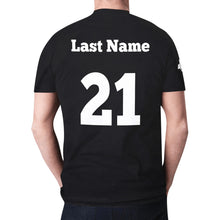 Load image into Gallery viewer, South VB Black New All Over Print T-shirt for Men (Model T45)
