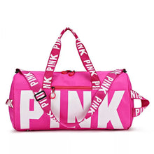 Load image into Gallery viewer, Spinnahnigh Bag 💙 Solid Color White Letters
