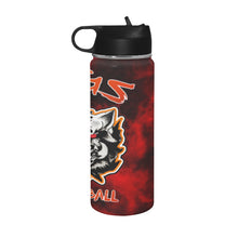 Load image into Gallery viewer, Hogs &#39; Insulated Water Bottle with Straw Lid (18 oz)
