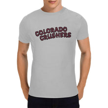 Load image into Gallery viewer, Crusher Men White Words Men&#39;s T-Shirt in USA Size (Front Printing Only)
