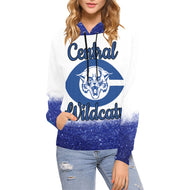 Central All Over Print Hoodie for Women (USA Size) (Model H13)