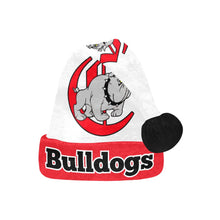 Load image into Gallery viewer, Bulldog Santa Hat Santa Hat
