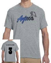 Load image into Gallery viewer, Adult Grey Shirt Cursive Lettering
