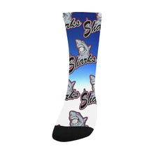 Load image into Gallery viewer, SHARKS YOUTH SOCKS Custom Socks for Kids
