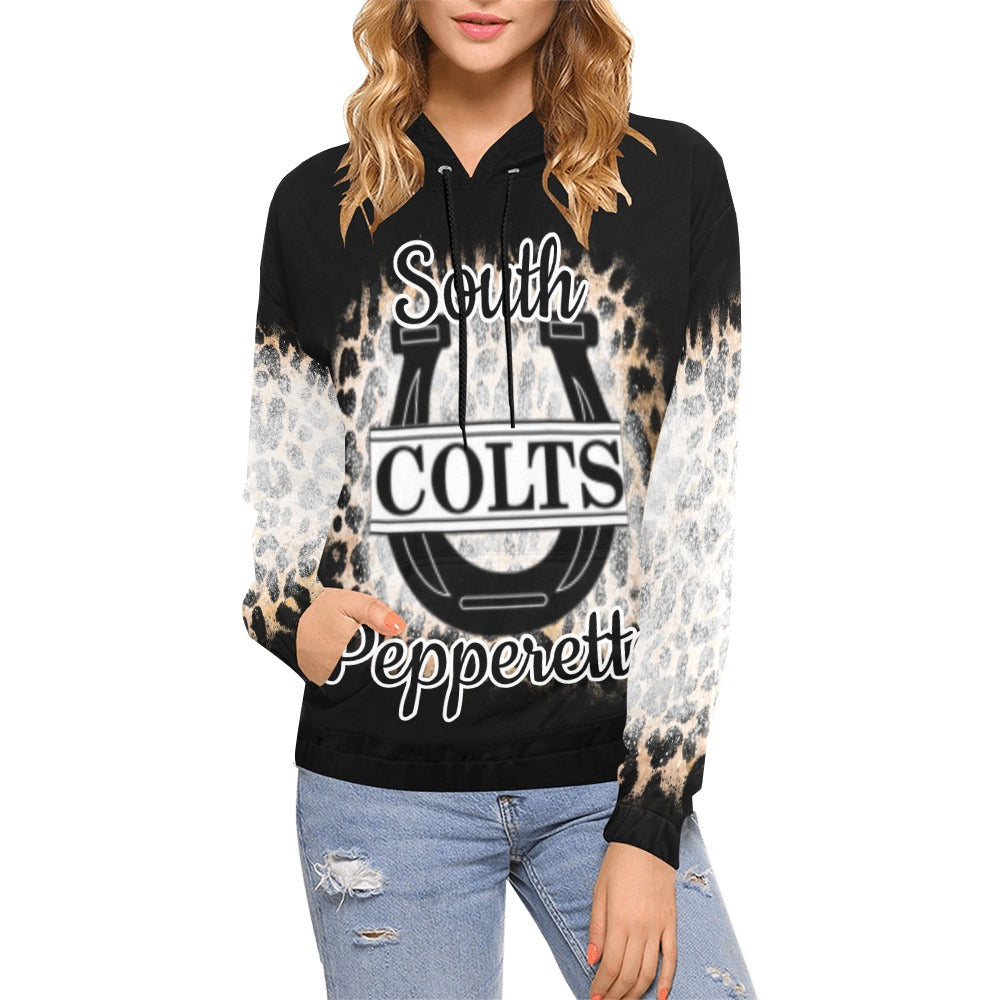 South Hoodie All Over Print Hoodie for Women (USA Size) (Model H13)