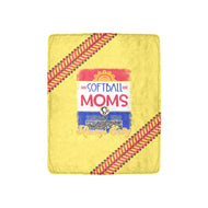 Always Salty Softball Moms Blanket Ultra-Soft Micro Fleece Blanket 30''x40''