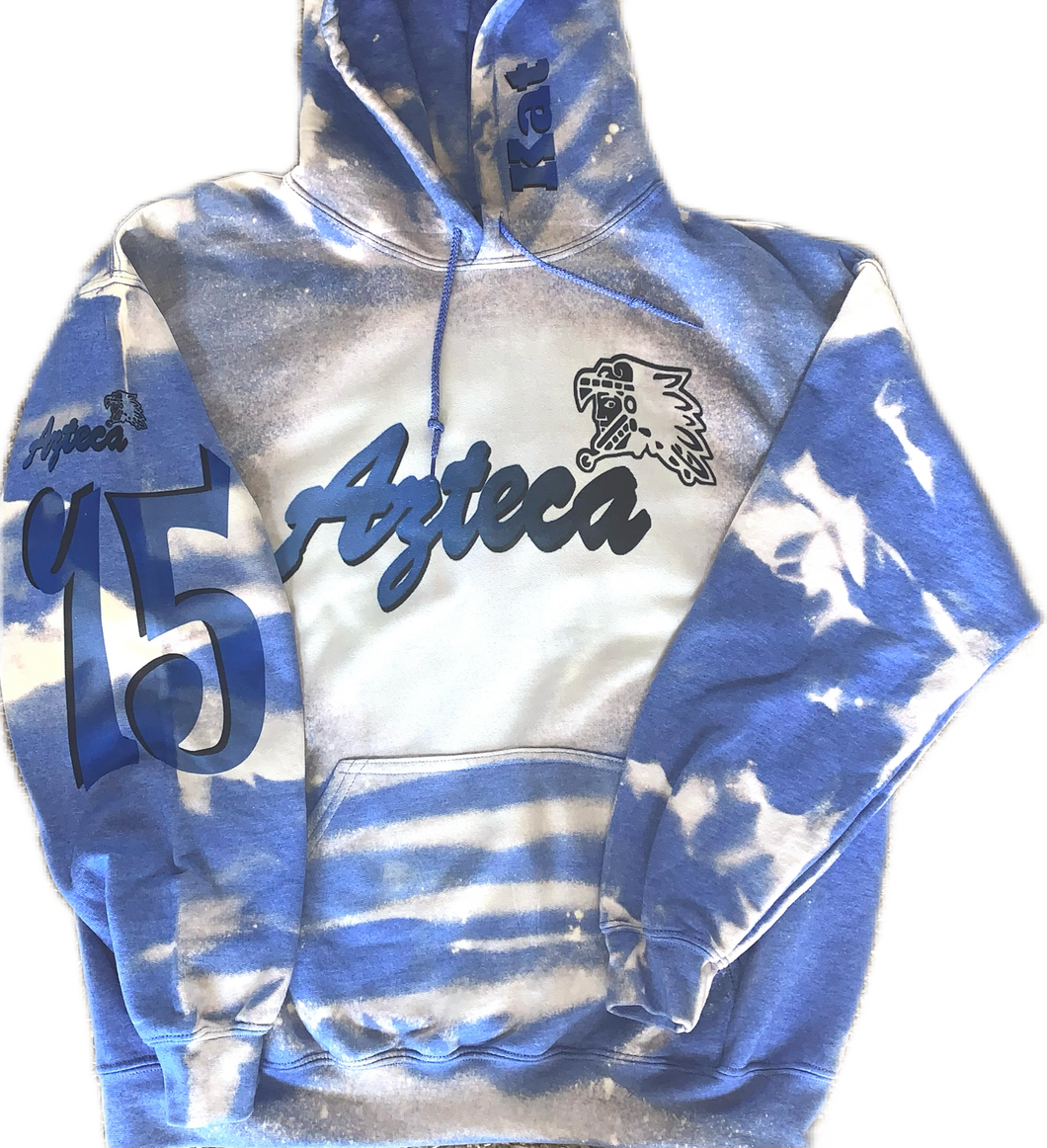 Azteca Custom Adult Hoodie- Bleach or No Bleach