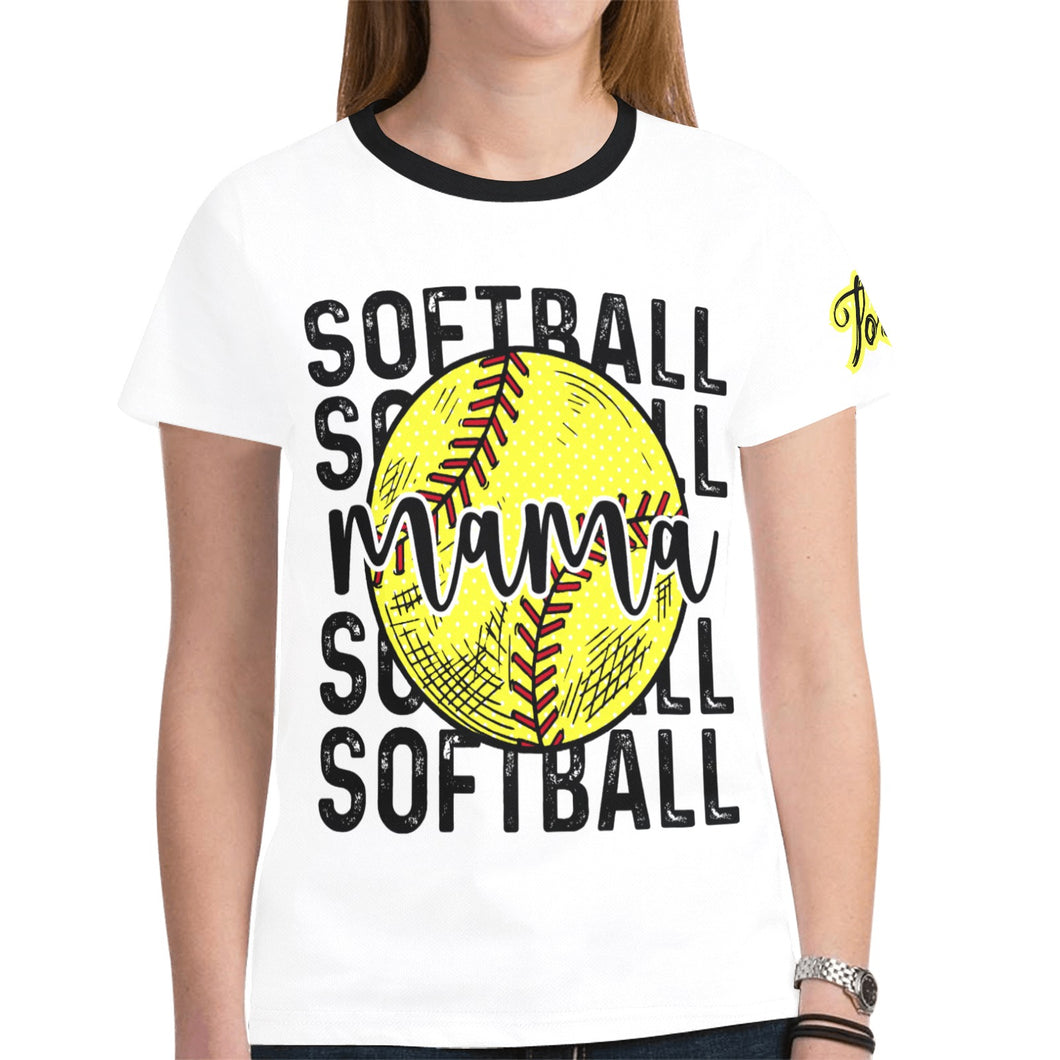 Toro 5 New All Over Print T-shirt for Women (Model T45)