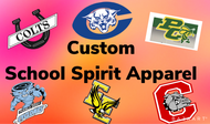 School Spirit Custom Apparel- Adult