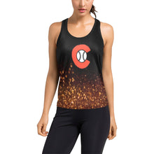 Load image into Gallery viewer, Chaos Custom Tank Name Number Women&#39;s Racerback Tank Top (Model T60)

