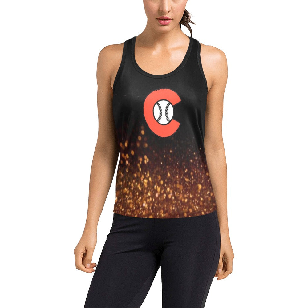 Chaos Tank No Custom Women's Racerback Tank Top (Model T60)