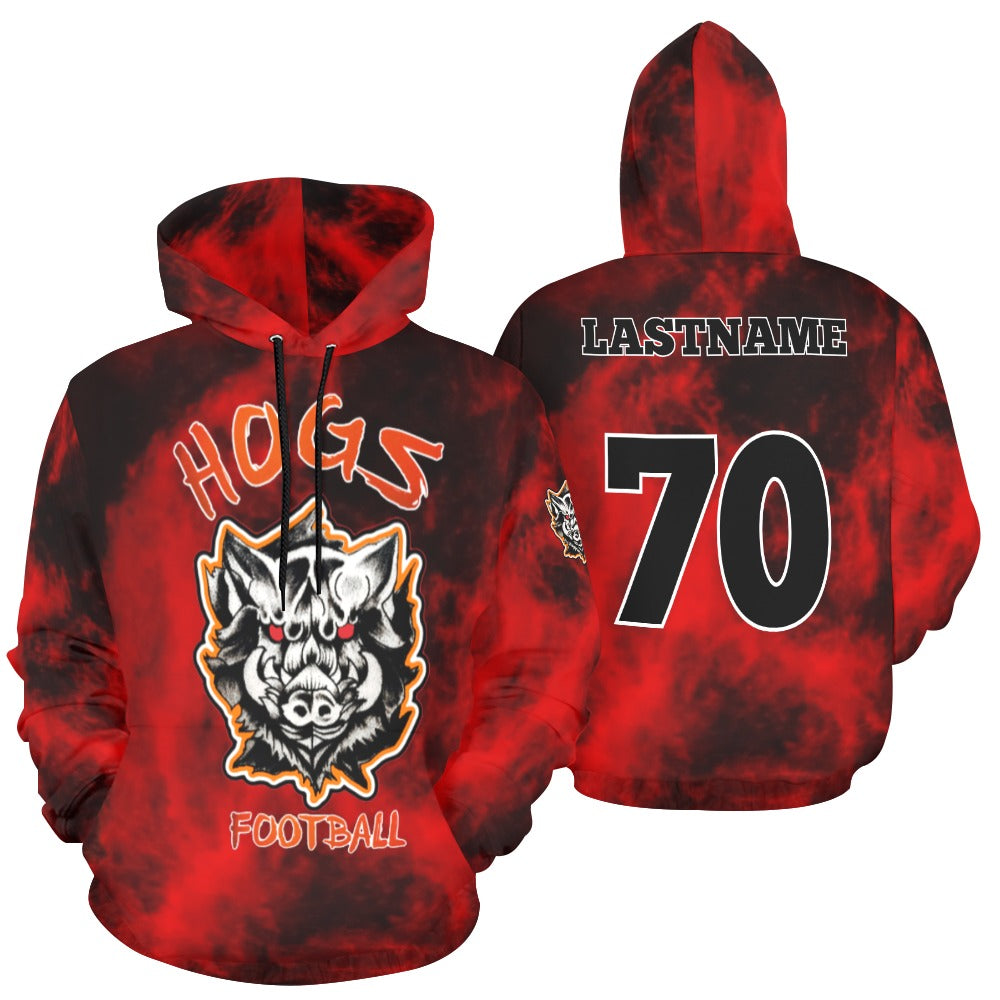 HOGS 3 All Over Print Hoodie for Men (USA Size) (Model H13)
