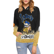 Lamar Vikings Final 2025 All Over Print Hoodie for Women (USA Size) (Model H13)