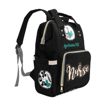 Load image into Gallery viewer, RN/Nurse Bag Leopard Multi-Function Backpack Bag (Model 1688)
