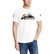 Load image into Gallery viewer, Altitude Shirt 2 Men&#39;s All Over Print T-Shirt (Solid Color Neck) (Model T63)
