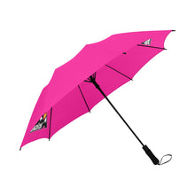 Load image into Gallery viewer, Altitude Umbrella 3 Pink Semi-Automatic Foldable Umbrella (Model U05)
