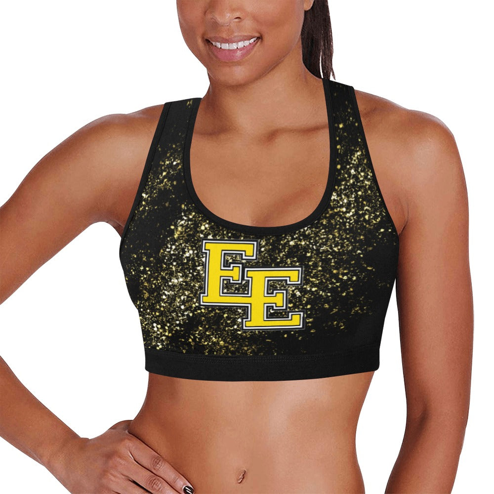 EE A Sorts Bra 1 Women's All Over Print Sports Bra (Model T52)