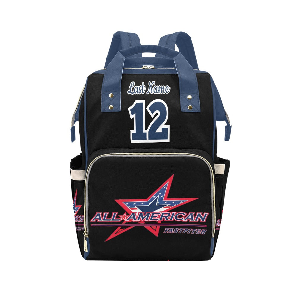All American Bag 2 Multi-Function Diaper Backpack/Diaper Bag (Model 1688)