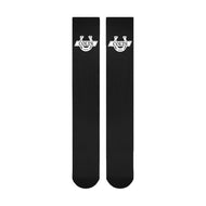 South Black Socks Over-The-Calf Socks