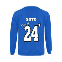 Load image into Gallery viewer, Central Class Grad 24 Blue final 6 Gildan Crewneck Sweatshirt(NEW) (Model H01)

