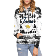 Toro 8 All Over Print Hoodie for Women (USA Size) (Model H13)