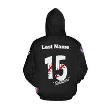 Load image into Gallery viewer, Tribe Black Mom Hoodie All Over Print Hoodie for Women (USA Size) (Model H13)
