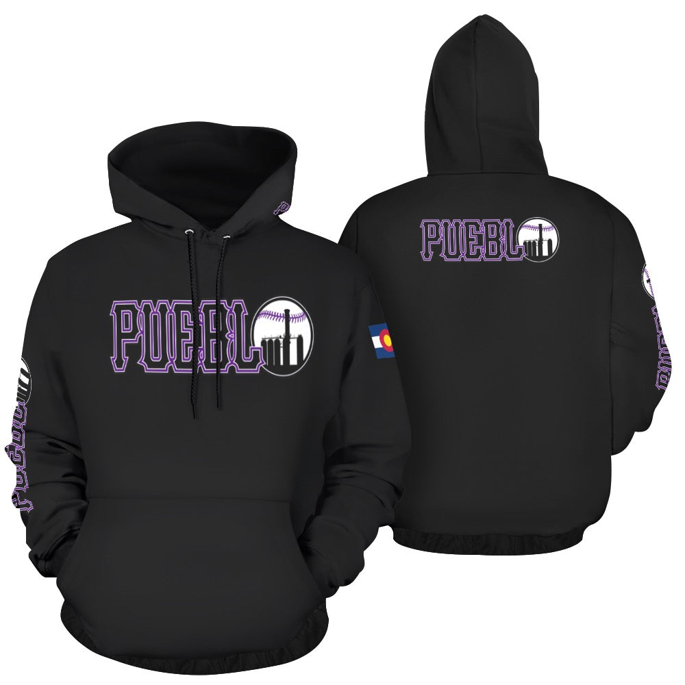 PS B L All Over Print Hoodie for Men (USA Size) (Model H13)