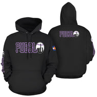 PS B L All Over Print Hoodie for Men (USA Size) (Model H13)