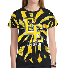 Load image into Gallery viewer, EE A 16 New All Over Print T-shirt for Women (Model T45)
