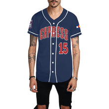 Load image into Gallery viewer, Express F All Over Print Baseball Jersey for Men (Model T50)
