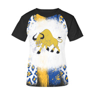Toro 10 Women's Raglan T-Shirt/Front Printing (Model T62)