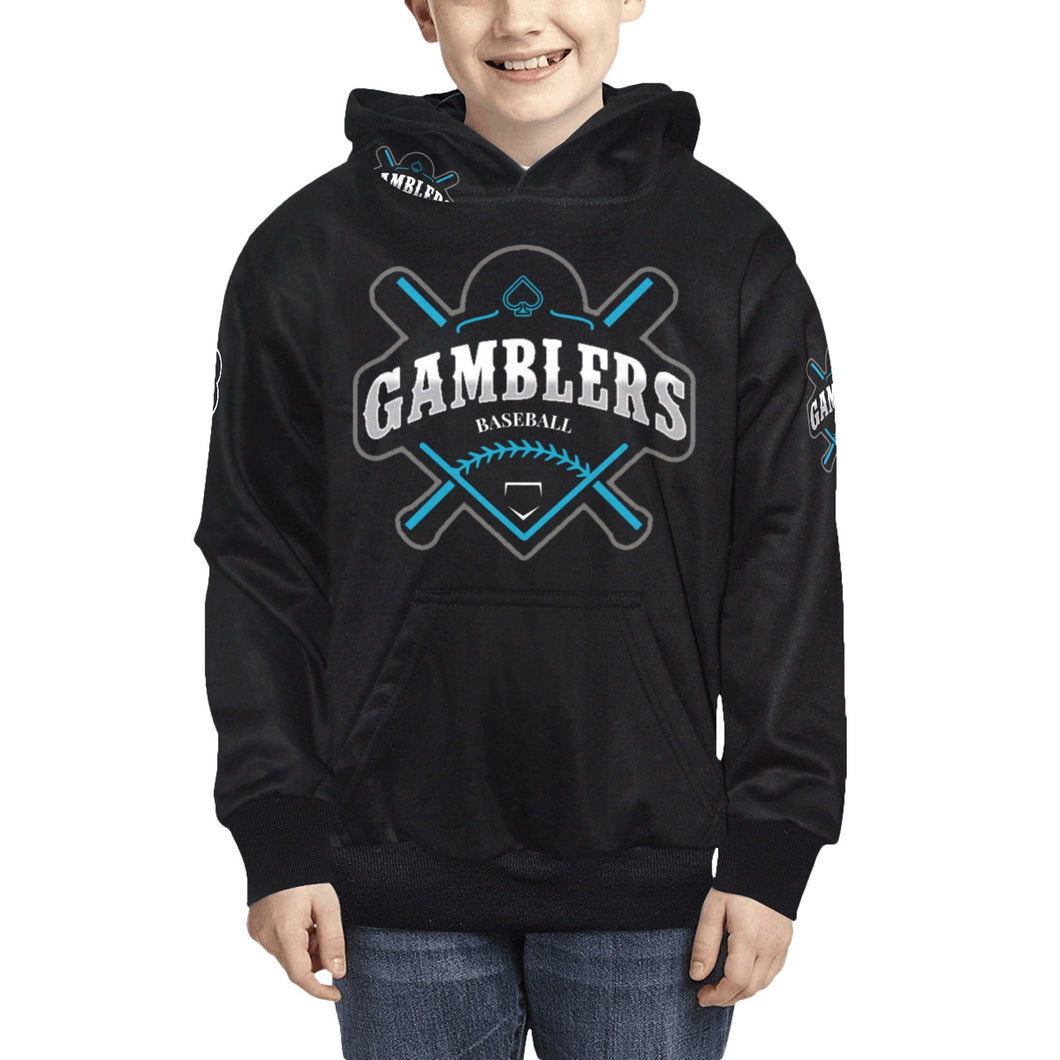 Gamblers Hoodie Kid 1 Kids' All Over Print Hoodie (Model H38)