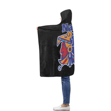 Load image into Gallery viewer, Azteca Hooded blanket Custom 2 Flannel Hooded Blanket 40&#39;&#39;x50&#39;&#39;
