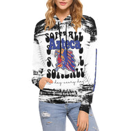 Azteca Hoodie Women All Over Print Hoodie for Women (USA Size) (Model H13)