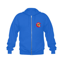 Load image into Gallery viewer, 50/50 Cotton/Poly Blend Gildan Zip-Up Hoodie Unisex Size
