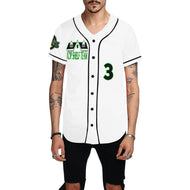TOP SHELF All Over Print Baseball Jersey Men Size